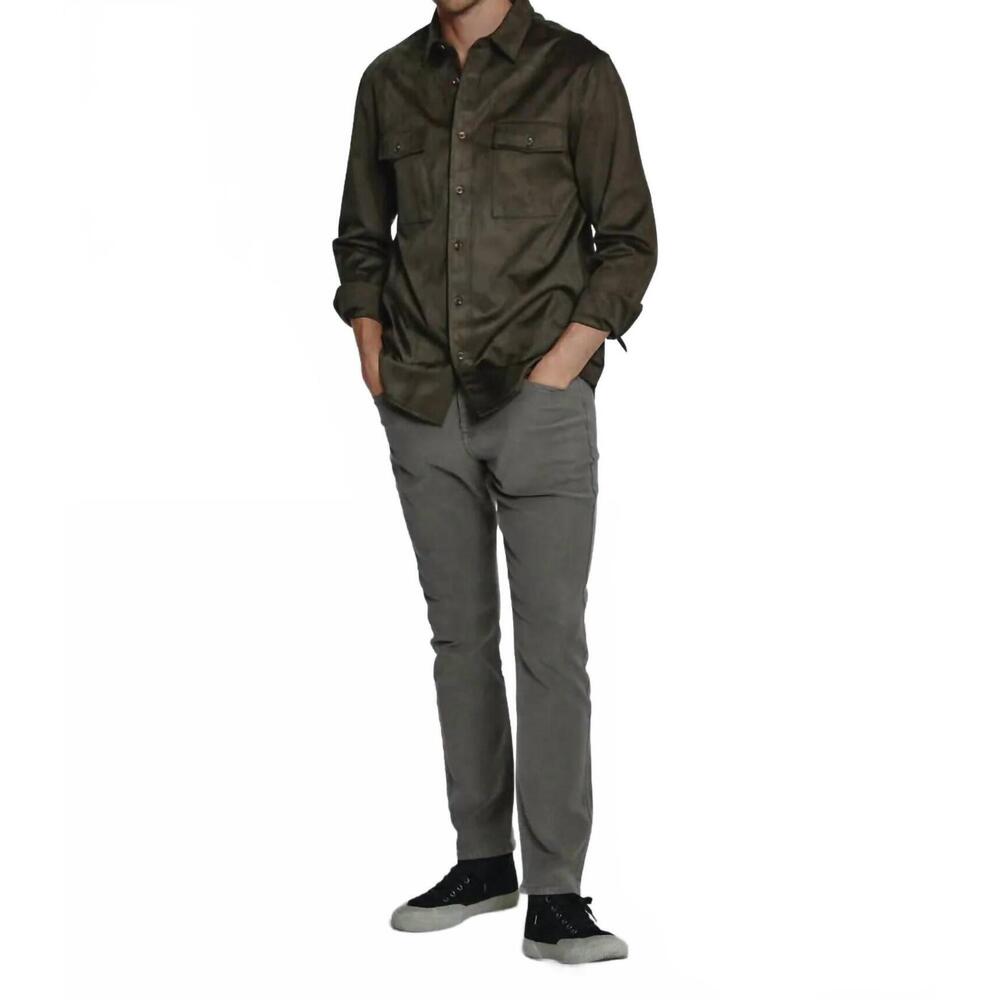NEW 7DIAMONDS men's generation 5-pocket pant in iron